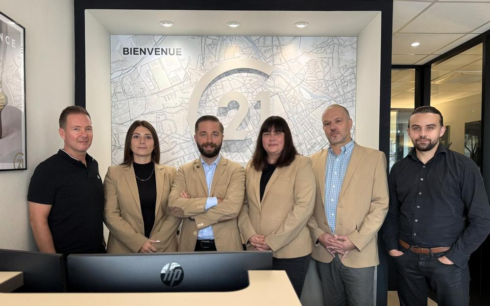 l'équipe de l'agence Héritage