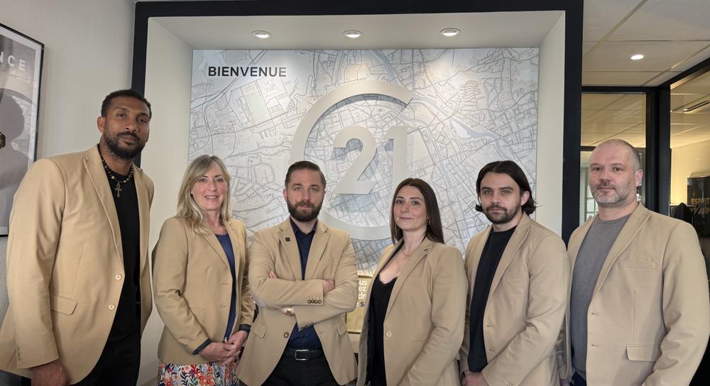 l'équipe de l'agence Héritage