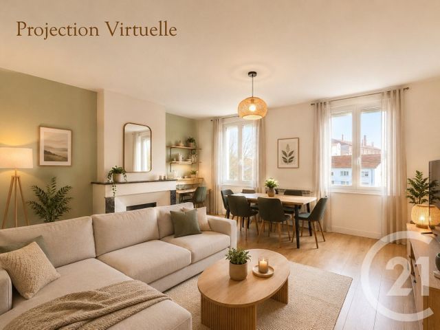 Appartement F2 à vendre - 2 pièces - 52.45 m2 - NANCY - 54 - LORRAINE - Century 21 Héritage